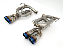Load image into Gallery viewer, Invidia 22+ Subaru WRX Twin Loop 3.5in. Single Layer T.I Tip Axle-Back Exhaust