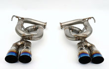 Load image into Gallery viewer, Invidia 22+ Subaru WRX Twin Loop 3.5in. Single Layer T.I Tip Axle-Back Exhaust