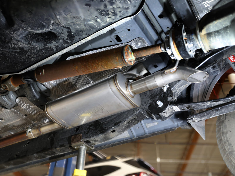 aFe 2024+ Ford Ranger L4-2.3L (t) Rock Basher 2.5in 409SS Cat-Back Exhaust