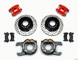 Wilwood Chevy C10 D154 Rear Parking Brake Kit - Black