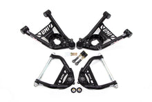 Load image into Gallery viewer, UMI Performance 64-72 GM A-Body Tubular Upper & Lower Front A-Arm Kit - Black