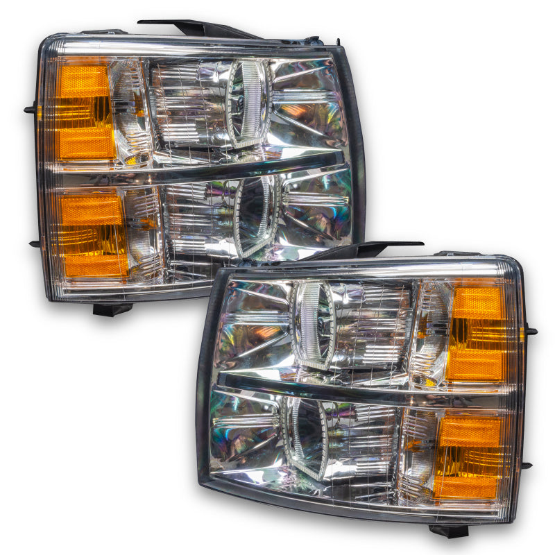 Oracle 07-13 Chevrolet Silverado SMD HL - Square - ColorSHIFT w/ BC1 Controller SEE WARRANTY