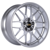 BBS RG-R 19x10 5x120 ET25 PFS Diamond Silver Wheel -82mm PFS/Clip Req