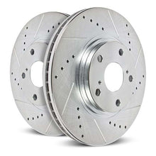 Load image into Gallery viewer, Power Stop 21-23 Ford Mustang Mach-E Front Drilled &amp; Slotted Rotor (Pair)