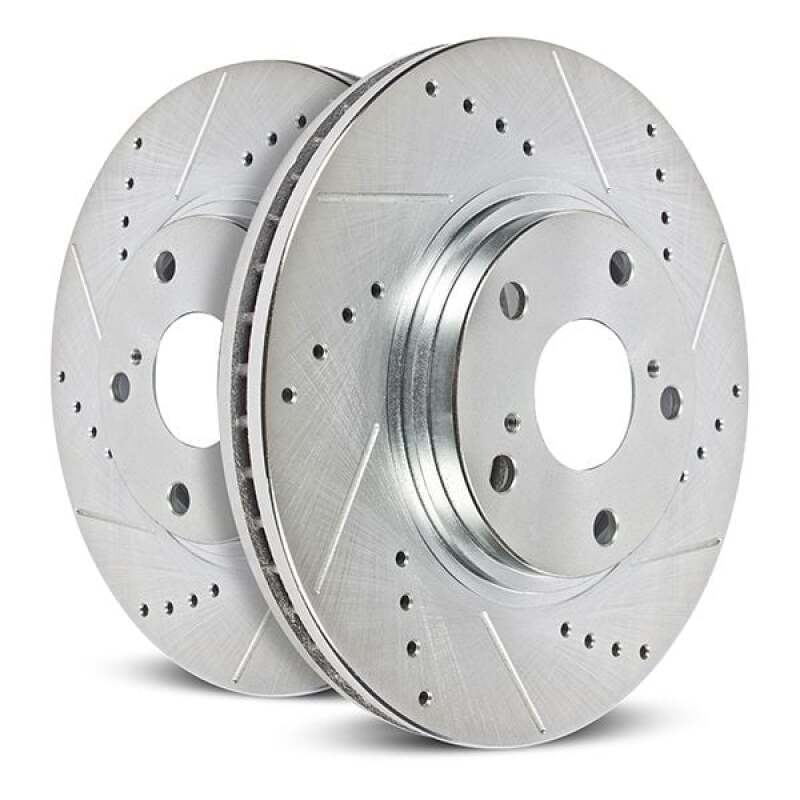 Power Stop 21-23 Dodge Durango Front Drilled & Slotted Rotor (Pair)