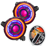 Oracle Oculus Bi-LED Projector Headlights for Jeep JL/Gladiator JT - ColorSHIFT SEE WARRANTY