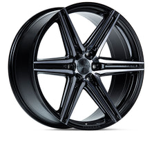 Load image into Gallery viewer, Vossen HF6-2 24x10 / 6x139.7 / ET25 / Deep Face / 106.1 - Tinted Gloss Black Wheel