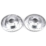 Power Stop 91-96 Infiniti G20 Front Evolution Drilled & Slotted Rotors - Pair