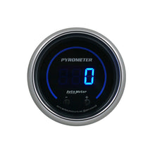 Load image into Gallery viewer, Autometer 52.4mm Black Two Channel 0-2000 Degree Pyrometer (EGT) Cobalt Elite Digital Gauge