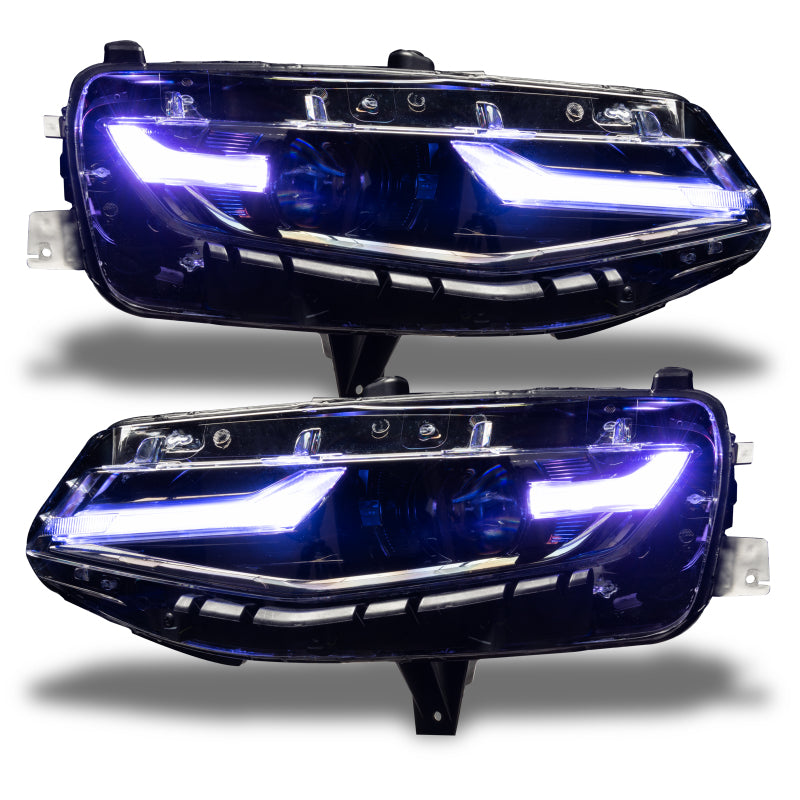 Oracle 19-21 Chevy Camaro LS/LT RGB+A Headlight DRL  Kit - ColorSHIFT w/ BC1 Controller SEE WARRANTY