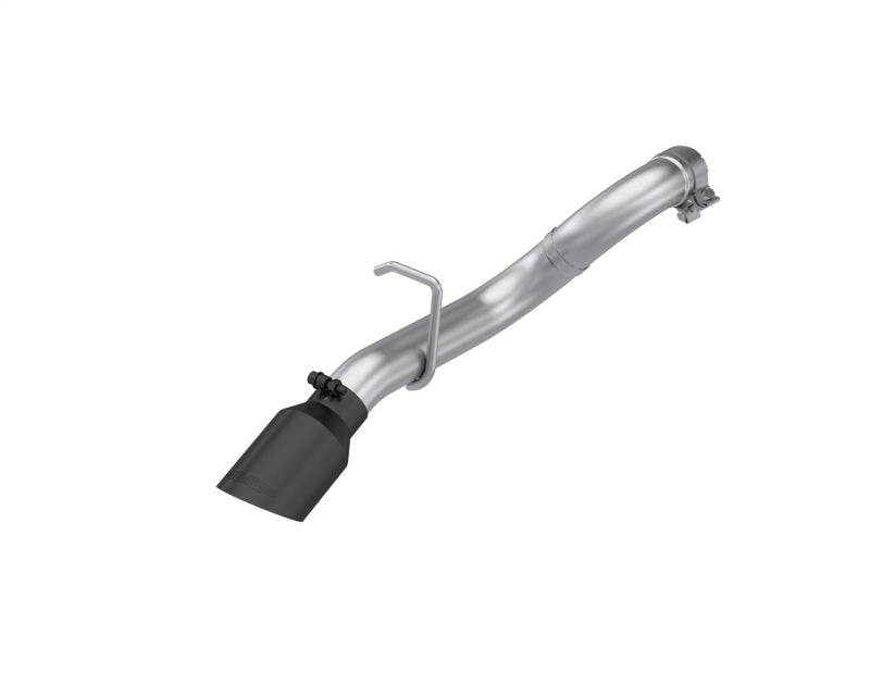 MBRP 18-24 Jeep Wrangler 3.6L T409 Stainless Steel 2.5in Axle-Back Turn Down Exit - Black Tip