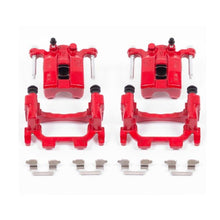 Load image into Gallery viewer, Power Stop 11-12 Infiniti G25 Rear Red Calipers w/Brackets - Pair