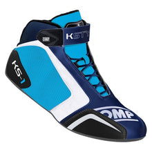 Load image into Gallery viewer, OMP KS-1 Shoes Blue Navy/Cyan - Size 40