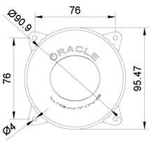 Load image into Gallery viewer, Oracle 95mm 15W High Beam LED Emitter - 6000K SEE WARRANTY