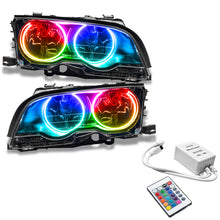 Load image into Gallery viewer, Oracle 99-01 BMW 3 Series Coupe HL - (Halogen) - ColorSHIFT w/ Simple Controller SEE WARRANTY