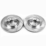 Power Stop 04-11 Mazda RX-8 Front Evolution Drilled & Slotted Rotors - Pair