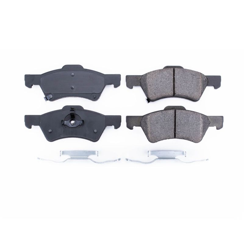 Power Stop 01-07 Chrysler Town & Country Front Z17 Evolution Ceramic Brake Pads w/Hardware