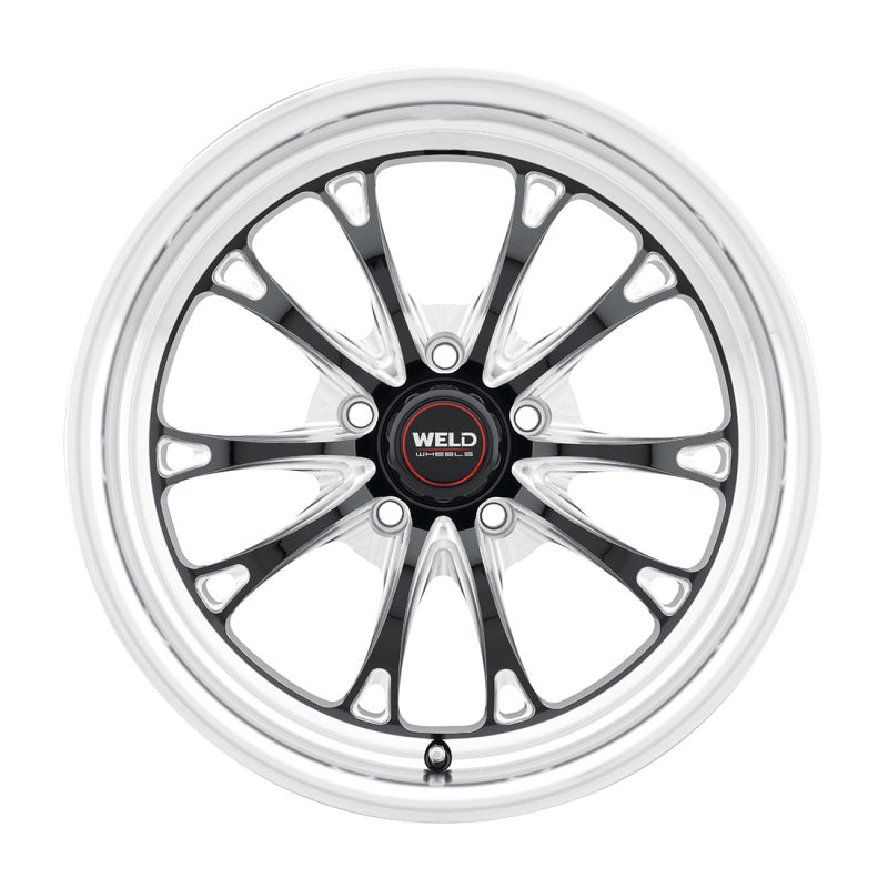 Weld S157 17X10 Belmont Drag 5X114.3 ET25 BS6.50 Gloss Black MIL Dia 78.1