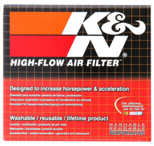 Load image into Gallery viewer, K&amp;N Universal Clamp-On Air Filter 2-1/8in FLG 4 X 3 TPR/OVL W/Venturi