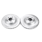 Power Stop 2006 Mercedes-Benz E350 Front Evolution Drilled & Slotted Rotors - Pair