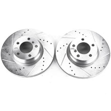 Load image into Gallery viewer, Power Stop 14-15 BMW 228i Front Evolution Drilled &amp; Slotted Rotors - Pair