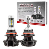 Oracle 9007 4000 Lumen LED Headlight Bulbs (Pair) - 6000K SEE WARRANTY