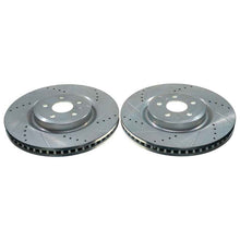 Load image into Gallery viewer, Power Stop 19-22 Ford Edge Front Evolution Drilled &amp; Slotted Rotor (Pair)