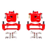 Power Stop 02-04 Infiniti I35 Front Red Calipers w/Brackets - Pair