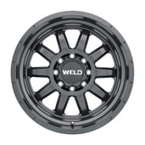 Weld Off-Road W101 20X12 Stealth 6X135 6X139.7 ET-44 BS4.75 Satin Black 106.1