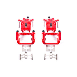 Power Stop 01-03 Acura CL Rear Red Calipers w/Brackets - Pair