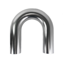 Load image into Gallery viewer, Ticon 2.25in Aluminum 6061 180 Degree Mandrel Bend - 1.5D Radius