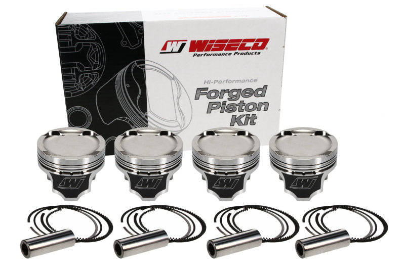 Wiseco 93-01 Honda B16A Civic SI 1.181 X 81.5MM Piston Shelf Stock Kit *MUST USE .040 Gasket*