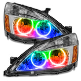 Oracle Honda Accord Coupe/Sedan 03-07 Halo Kit - ColorSHIFT w/ Simple Controller SEE WARRANTY