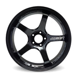 Advan GT Beyond 18x9.5 +45 5-100 Racing Titanium Black Wheel