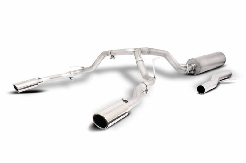 Gibson 21-22 GMC Yukon Denali/ Chevrolet Tahoe High Country 6.2L 2/4wd Cat-Back Dual Split Exhaust