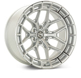 Vossen HFX-1 18x9 / 6x135 / ET0 / Super Deep / 87.1 CB - Silver Polished Wheel