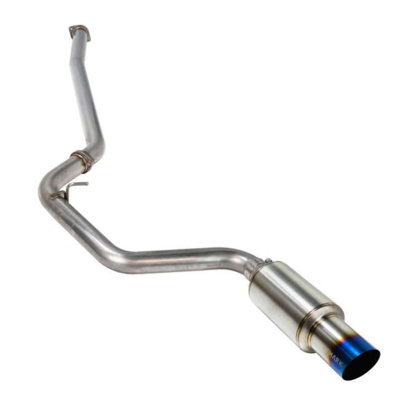 Remark 08-14 Subaru WRX / STI Hatch Cat-Back Exhaust R1 Spec Single Exit Titanium