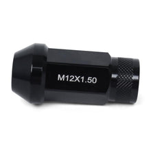 Load image into Gallery viewer, BLOX Racing Street Series Forged Lug Nuts - Black 12 x 1.5mm - Set of 16 (New Design)