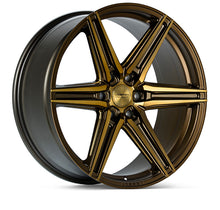 Load image into Gallery viewer, Vossen HF6-2 20x9.5 / 6x139.7 / ET15 / Deep Face / 106.1 - Tinted Matte Bronze Wheel