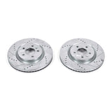 Power Stop 11-19 Ford Explorer Front Evolution Drilled & Slotted Rotors - Pair