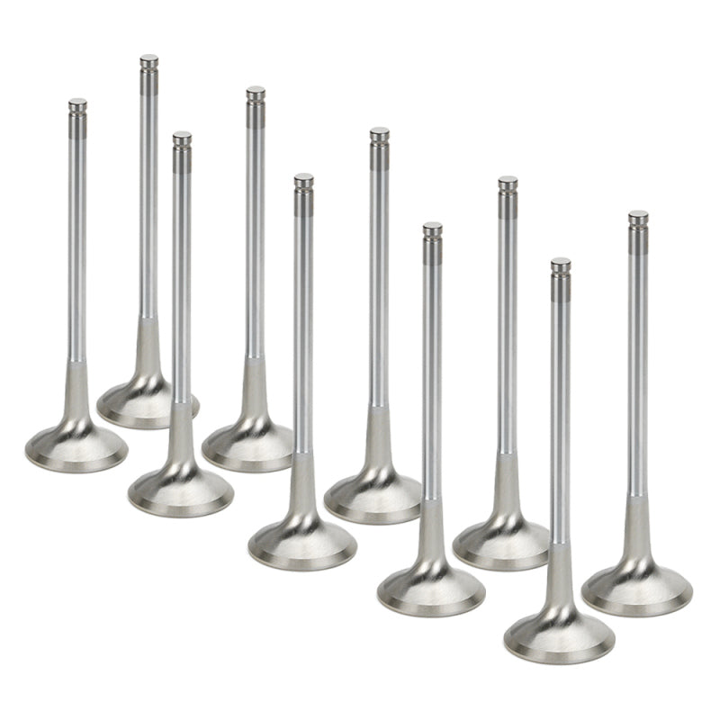 Supertech VW 2.0L 16V 29.50x6.94x98.20mm +1.5mm Oversize Dish Inconel Exhaust Valve - Set of 10