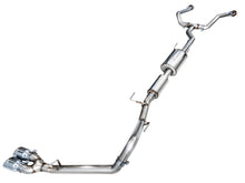 Load image into Gallery viewer, AWE 0FG Exhaust for 3rd Gen Toyota Tundra - Dual Chrome Silver Tips