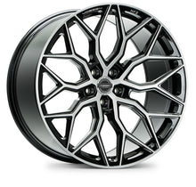 Load image into Gallery viewer, Vossen HF-2 24x10 / 5x120 / ET32 / Deep Face / 72.56 - Brushed Gloss Black Wheel