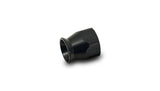 Vibrant -6AN Hose End Socket for PTFE Hose Ends - Black