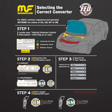 Load image into Gallery viewer, MagnaFlow Conv Univ 2.00inch Angled Inlet