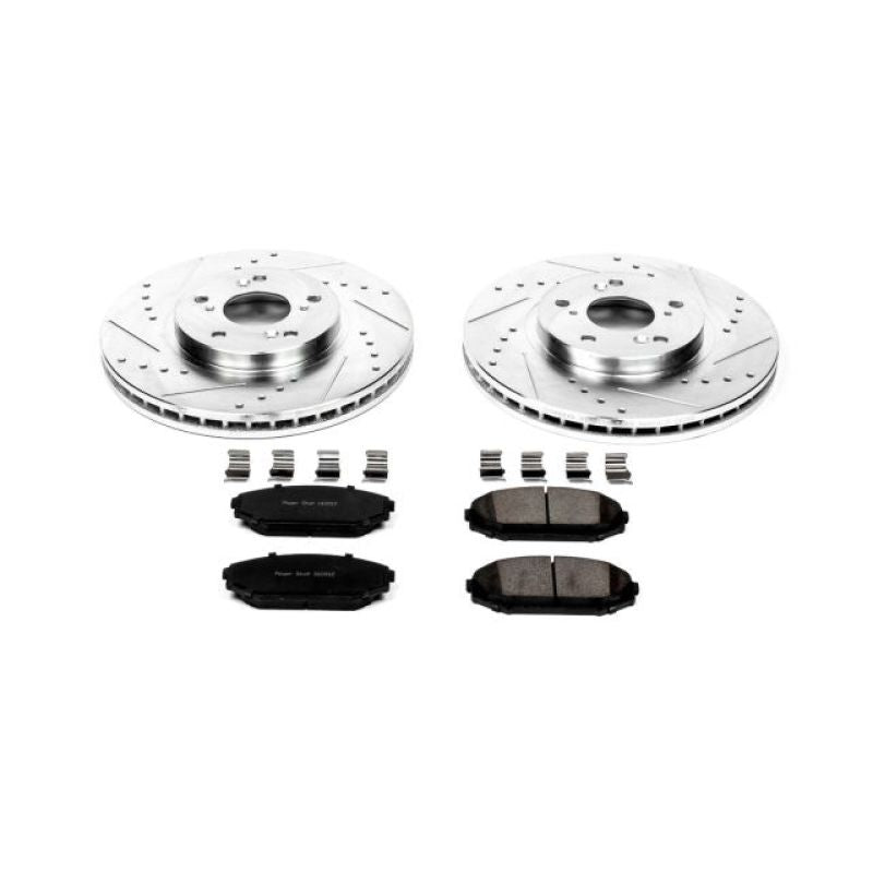 Power Stop 01-02 Acura MDX Front Z23 Evolution Sport Brake Kit