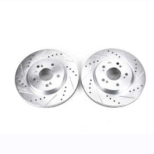 Load image into Gallery viewer, Power Stop 07-12 Acura RDX Front Evolution Drilled &amp; Slotted Rotors - Pair