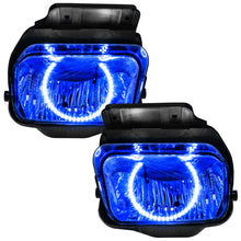 Load image into Gallery viewer, Oracle Lighting 03-06 Chevrolet Silverado Pre-Assembled LED Halo Fog Lights -Blue SEE WARRANTY