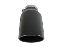 Load image into Gallery viewer, aFe Power Universal 5in Inlet 8in Outet MACH Force-XP Clamp-On Exhaust Tip - Black