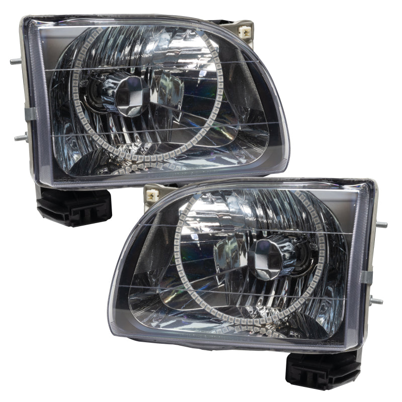 Oracle Lighting 01-04 Toyota Tacoma Pre-Assembled LED Halo Headlights -Red SEE WARRANTY